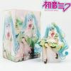 Little Devil Hatsune Miku Black Dress Chuyin Miku Four Leaf Grass Hatsune Miku Anime Girls' Handmade PVC Model Cute Ornaments