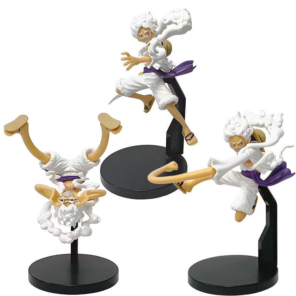 Anime ONE PIECE Figure Toy 18cm Nika Monkey D Luffy Action Figures Dolls Pvc Model decoration Collectible Statue Toy Gift