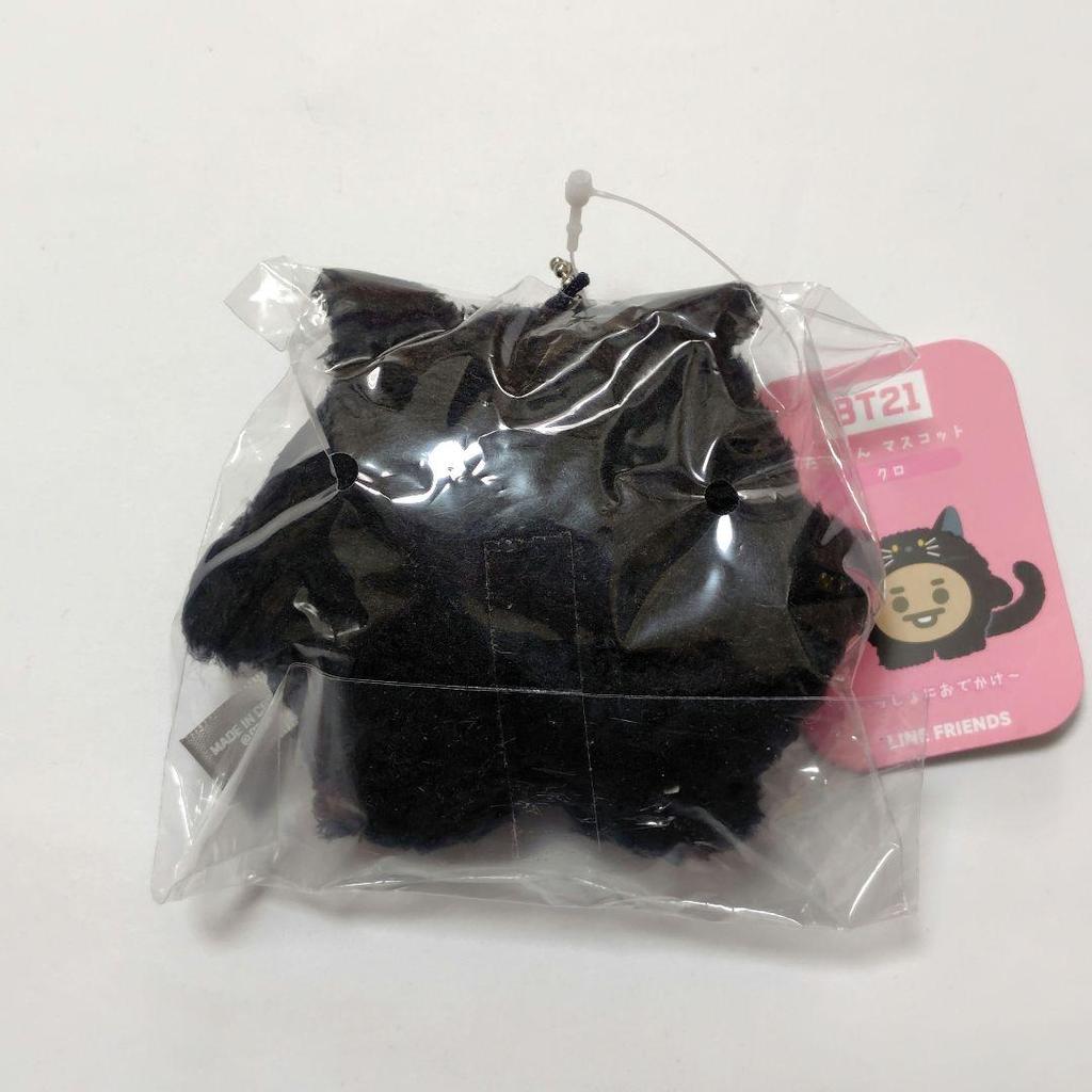 [USED] Anonymous Shipping BT21 SHOOKY Mascot Black Cat