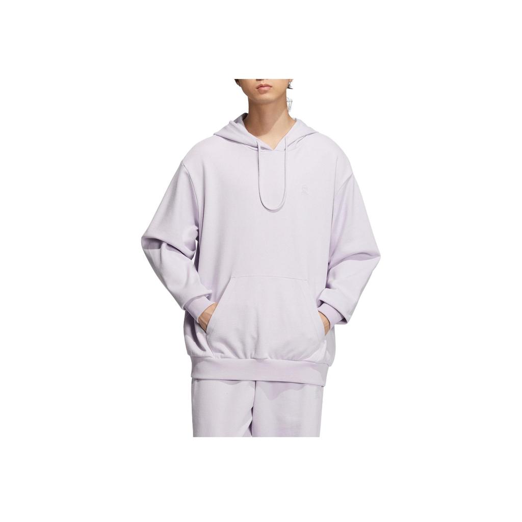 Adidas Essentials Hoodie Long Sleeve Sport Sweatshirt Unisex Tops Silver IA4991