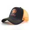 Summer Baseball Cap Outdoor Breathable Mesh Trucker Cap Men Women Printing Lion Snapback Hip Hop Caps Adjustable Visor Cap