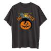 Halloween Men's and Women's Same Casual Fashion Simple T-shirt