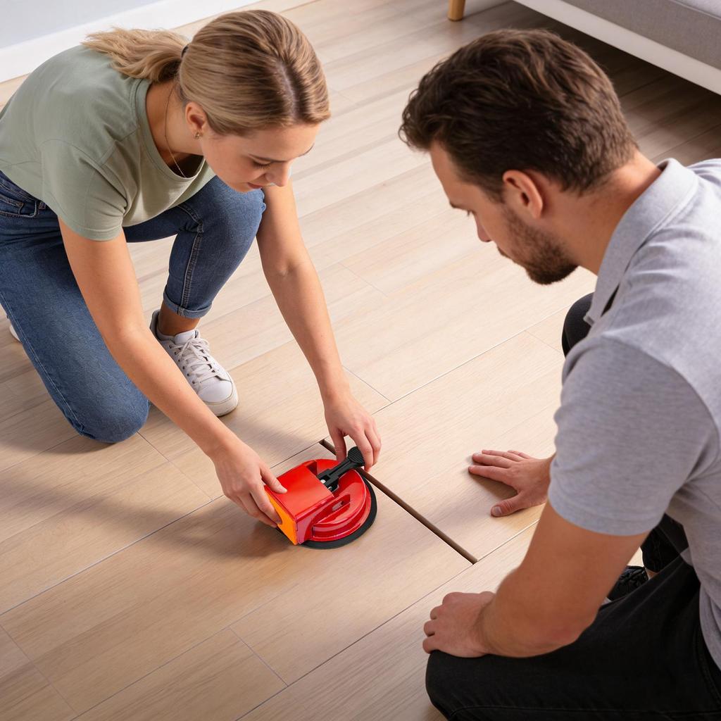 Flooring Suction Cup Tool Repair Puller Plank Grabber Floating Floor Tools for Hallway Bedroom Kitchen Renovation Home