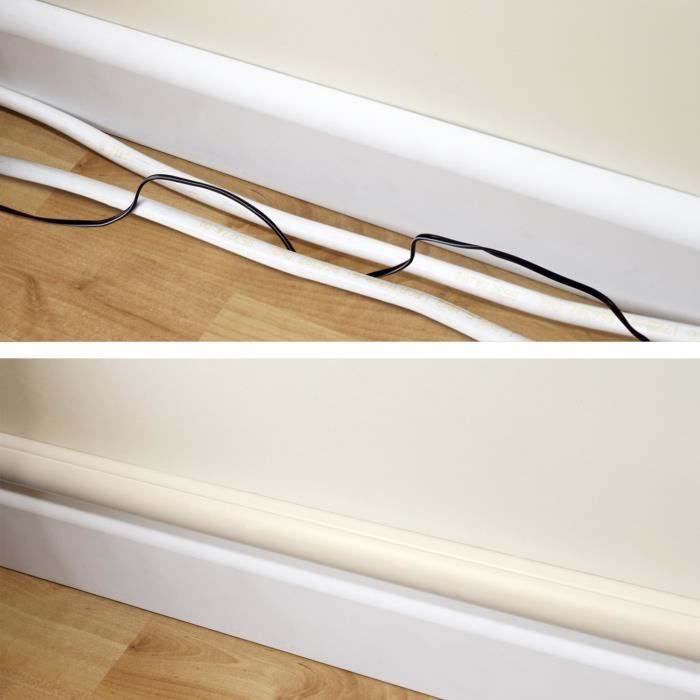 D-line Kabelkanal, Magnolie - 1d3015m-2er-Pack