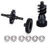 Stainless Steel RC Car Transmission Gear Set for 1/30 Axial SCX30 RC Transmission Parts
