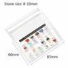 24Pcs Christmas Calendars Healing Crystal Stone Advent Countdown Calendar