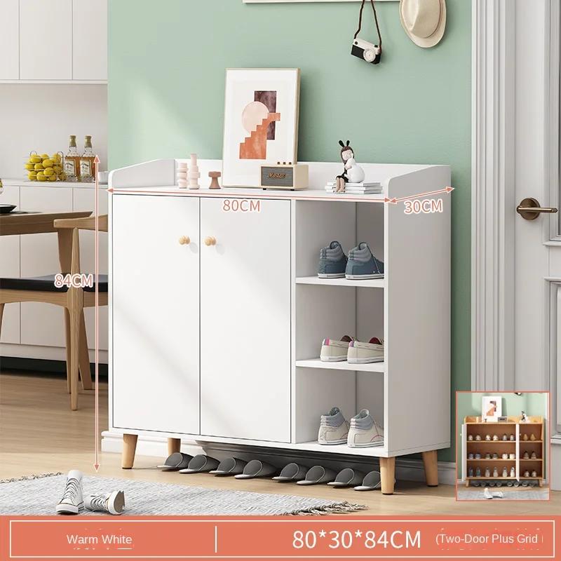 Organizer Storage Shoe Rack Men Free Shipping Nordic Vertical Shoe Rack Space Saving Entryway   Dormitorio Furniture