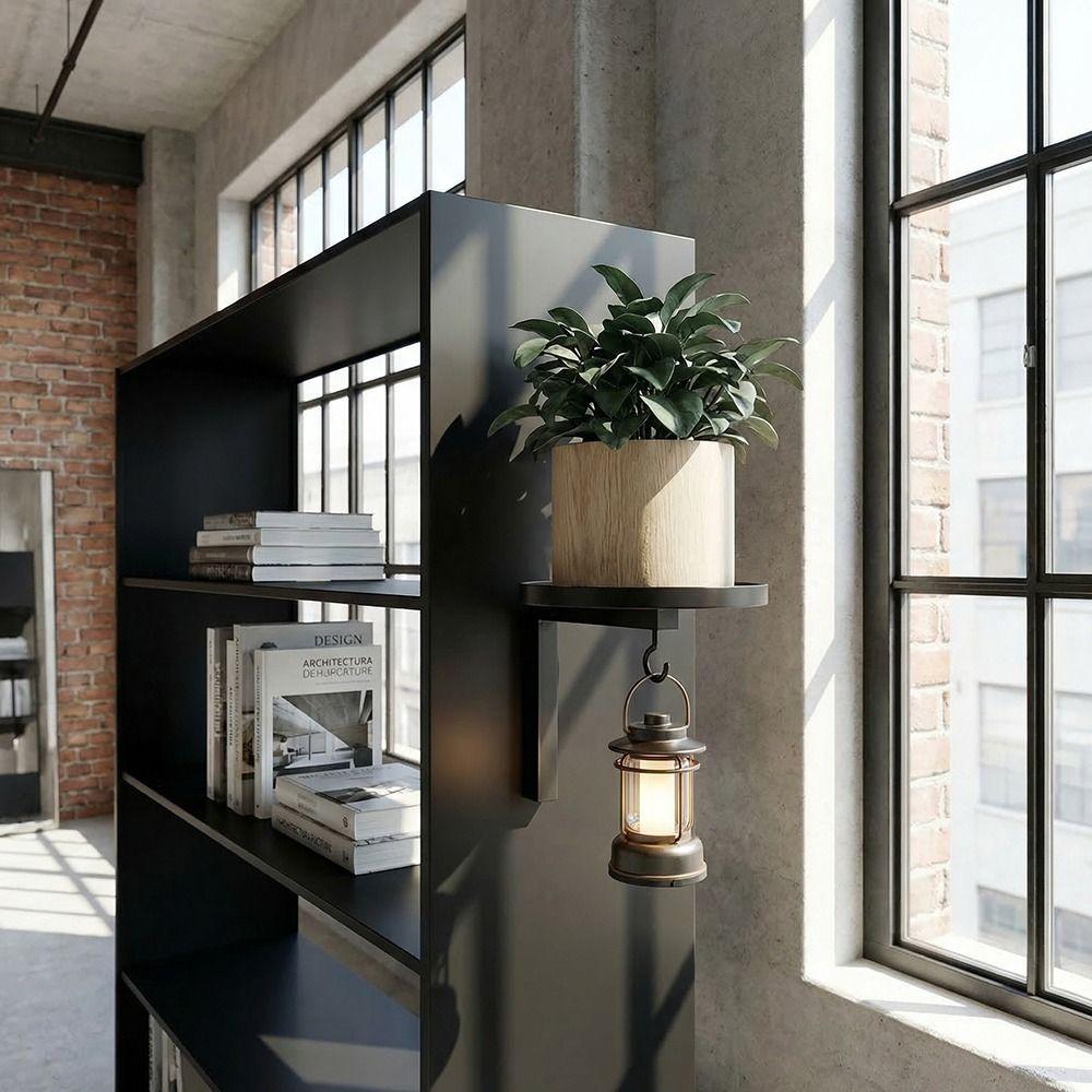 Vodotěsný stojan na rostliny Zvýšený okraj tácu Květináč Úložná police Nástěnný držák na rostliny Domácí dekorace