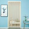 Partition Door Curtain Mosquito Net Magic Tape Screen Door Curtain No Drilling Lace Curtain Bedroom Partition Curtain All Seasons