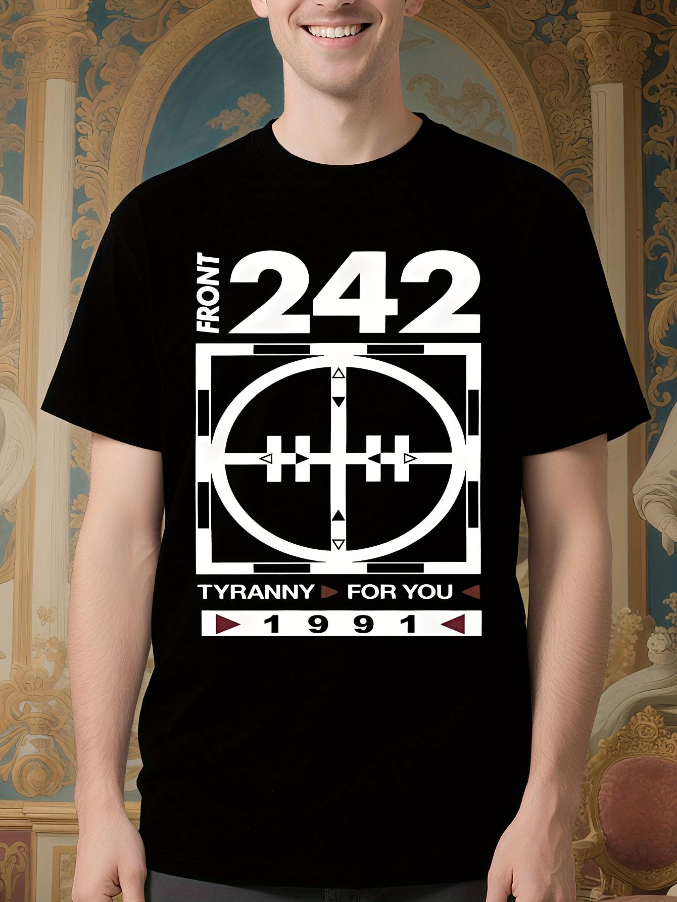 Front 242 Tyronny for You Graphic Tshirt - Bold Front 242... M