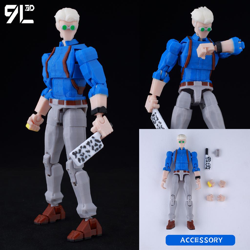 Printed Multi-Joint Action Figure T13 Titan13 Jujutsu Kaisen Sukuna King Of Curses Dummy13 Lucky13 Anime Model Kit Toys