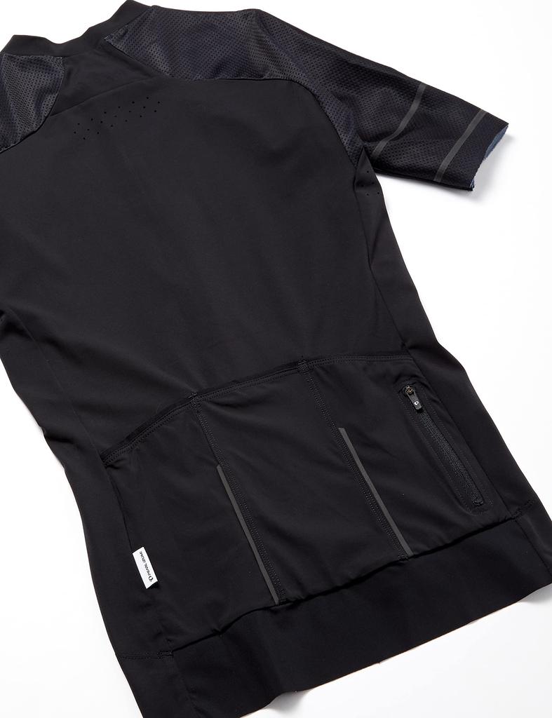 Pearl Izumi Vision UPF UV Size M Size Jersey, 50+ Protection, Sweat-Wicking, Quick-Drying, 500-B, Men's, Black, (Japan M)