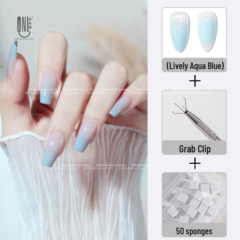 Nail Art Gel - 9 Rich Colors for Gradient Blush and High-Saturation Mixes