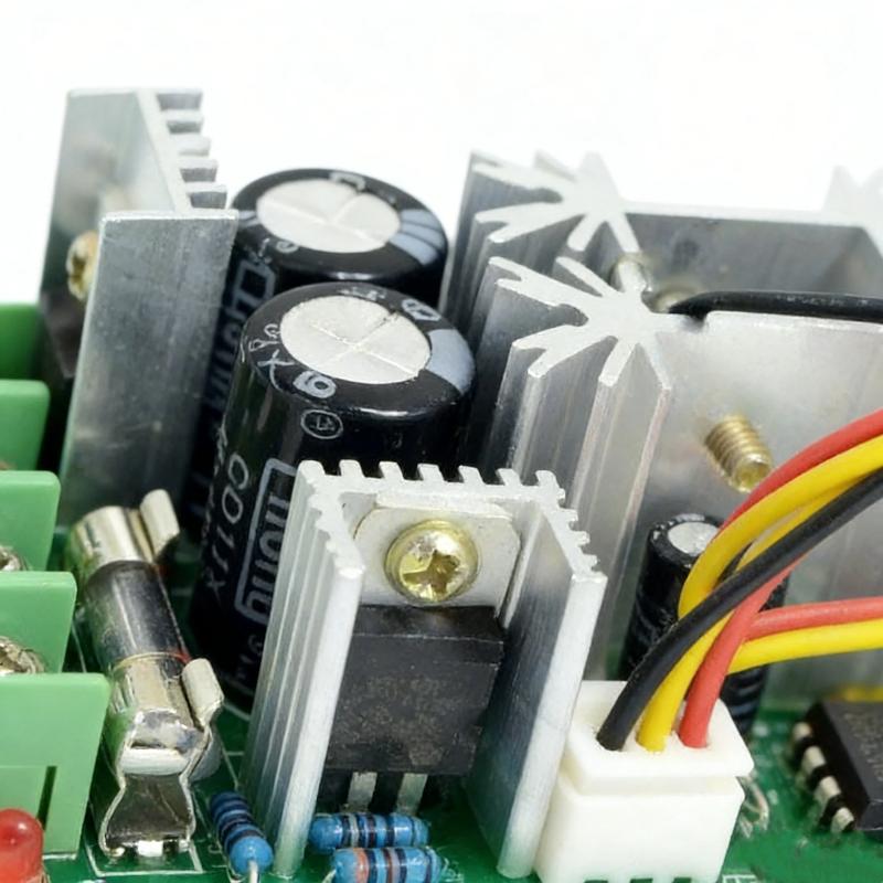 1Pcs 20A Current Regulator Dc10-60V Motor Speed Regulator 12V 24V 36V 48V High Power Drive Module Pwm Motor Speed Controller