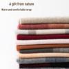 Hengyuanxiang 100% Wool Plaid Scarf