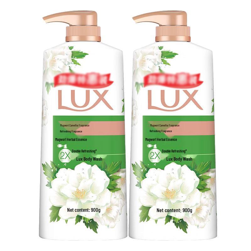 

LUX Refreshing Fragrant Shower Gel - Wormwood & Camellia Scent, 2x900g