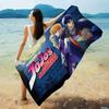 Toalla de Playa de Microfibra Absorbente de Secado Rápido Suave para Yoga Natación Resort Montañismo J-JojoS A-Aventura B-Bizarra