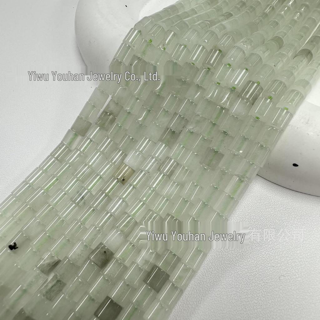 4x4mm Natural Stone Cylinder Beads for Handmade DIY Jewelry, Bracelets & Necklaces