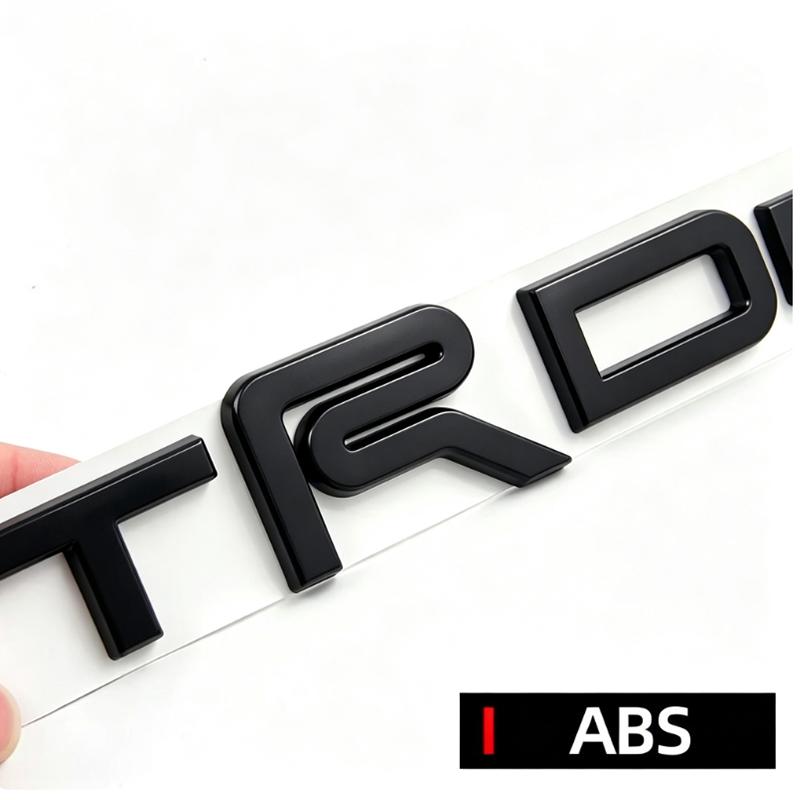 3D Trd Pro Bro Badge Emblem Car Stickers For Toyota Tundra Car Label Rear Trunk Decal Auto Rear Tail Logo Body Sticker CI6