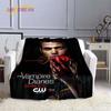 The Vampire Diaries 3D printing flannel plush blanket bedspread lazy blanket Sherpa blanket travel sofa quilt cover