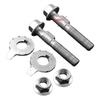 Suspension Arm Alignment Eccentric Adjustment Cam Bolt Heavy Duty Camber Adjuster Bolt Set 10mm Replacement Easy To Install