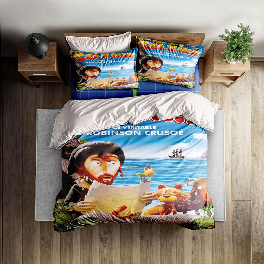 Selkirk el verdadero Rob Duvet Cover Set without sheet King Queen Double Full Twin Single Size Bed Linen Set