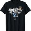 Metal Caffeinated by Coffee Funny Cartoon T-Shirt