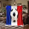 Frankreich Nationalmannschaft Druck Flanell Decke Weich Warm Sofa Bett Überwurfdecke Für Zuhause Büro Schlafzimmer