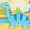 Wooden Interesting Puzzle Dinosaur