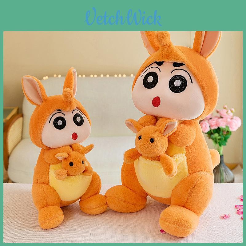Kangaroo Stuffed Animal Doll Premium Quality Plush Ideal Birthday Gift For Girls