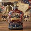 Limited Edition Commemorative Whiskey Bottle 1776-2026 250th Anniversary Collectible Decanter Featuring Historic American Symbols and Architecture