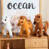Chinese Zodiac Horse Plush Toy For Children Collectors Animal Soft Stuffed Doll
