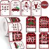 Christmas Roll Stickers 500pcs 2.36x1.57 Inch Holiday Gift Wrap Labels for Crafts Packaging