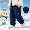Beibeiyi Children's Winter Fleece-Lined Cargo Pants