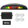 Kmind Car Rear Parking Sensor Kit System 4 Reversing Radar Sensors 12V 22mm Reverse Monitor LED ScreenSound Alert Indicator