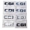 For Mercedes-Benz C-Class E-Class S-Class CGI CDI letter label ABS car sticker S350L E260L C200 rear tail label sticker FS1