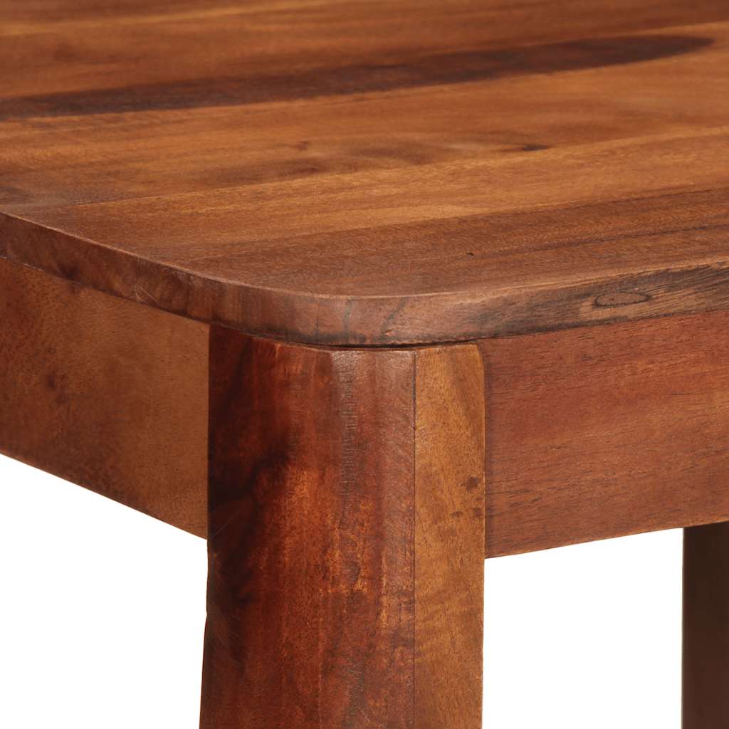 Vidaxl Bar Table, 60X60X107 Cm, Solid Acacia Wood