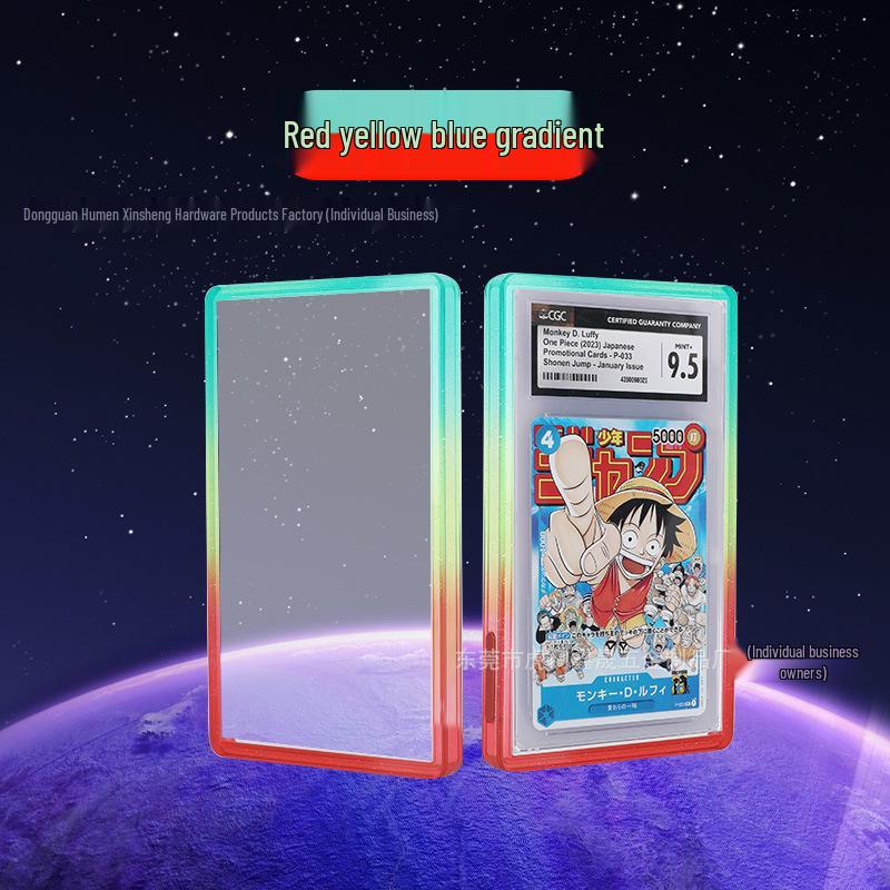 TPU Silicone Protective Case for PSA Graded Pokémon Star Collector Cards with Backplate