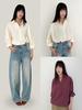Yuyi 2026 Spring Women's High-End Long-Sleeve Button-Down Shirt M3935