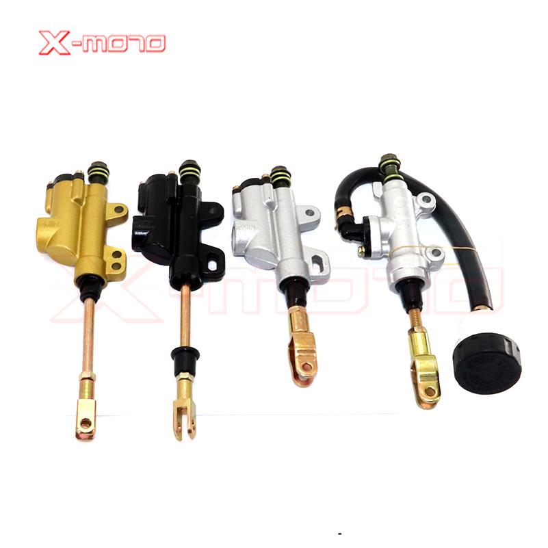 New Motorcycle Rear Hydraulic Brake Master Cylinder Pump For 50cc 70cc 110cc 125cc 150cc 250cc Thumpstar ATV Pit Pro Dirt Bike