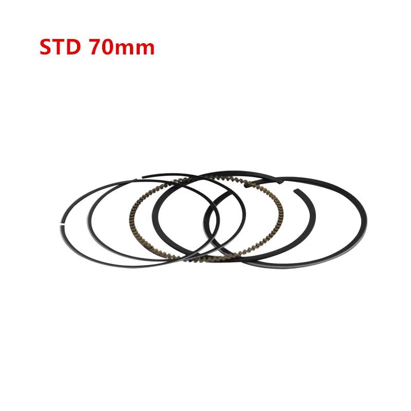 For Yamaha XT225 TW225 TTR225 TTR230 TT225 ST225 Bore Size 70mm Oversize +25 +50 +75 +100 Motorcycle Piston Ring Kits
