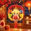 Luminous DIY Handheld Sheep Lantern Traditional Transparent Goat Lantern  Party