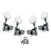 Electric Bass Tuning Pegs Bass Opened Machine Heads Knobs String Tuners for 4 String Electric Bass Right/Left Hand