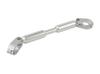 POSH FAITH Adjustable Handlebar Brace Adjustable Shaft Kit, Length 147-228mm, Silver, 030367-03