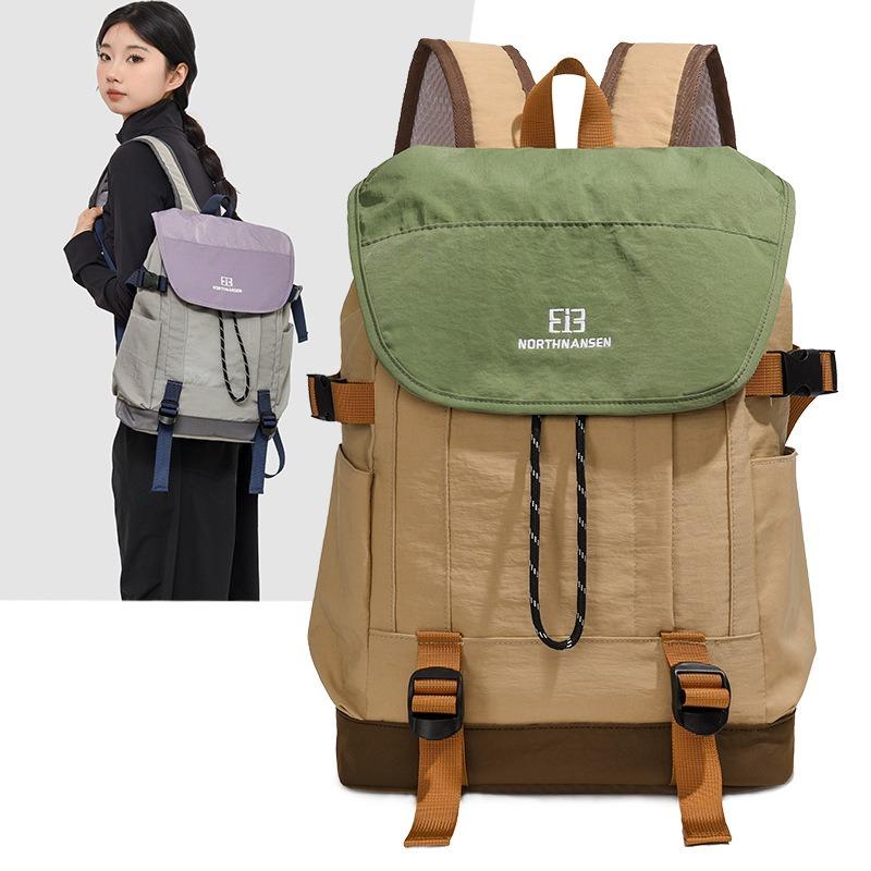 Oxford Contrast Color Backpack Travel Backpack Womens Backpacks