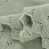 Baby Knitted Blankets Cotton 90*70cm Newborn Boy Girl Swaddle Wrap Best Comfort All Seasons Infant Unisex Stroller Bedding Cover