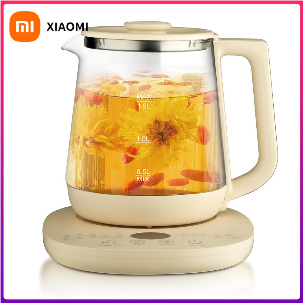 Xiaomi Health Preserving Pot 1.5L Electric Glass Kettle Kitchen Appliances Smart Kettle Automatic Multifunctional Tea Coffee