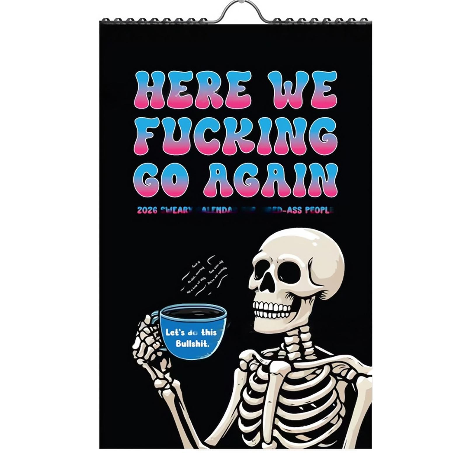 

Календарь ругательств для заебавшихся женщин One Size