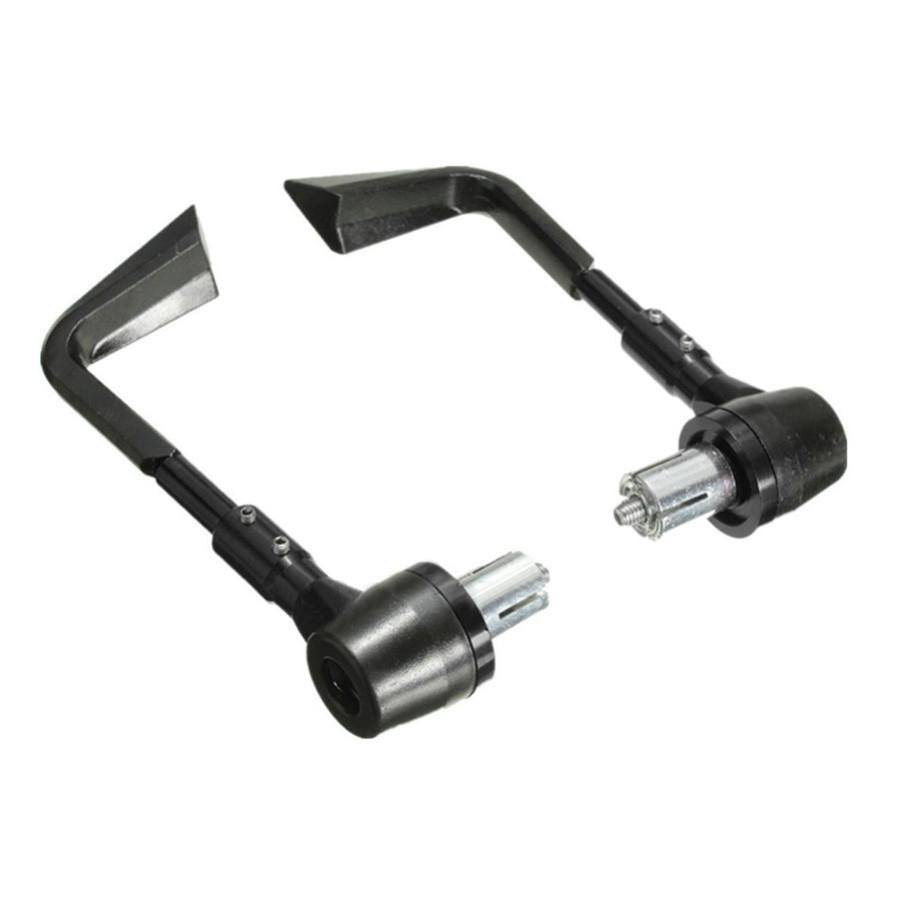 Black ABS 22MM 7/8" Brake Clutch Lever Protector Guard Handguard For Motorcycle