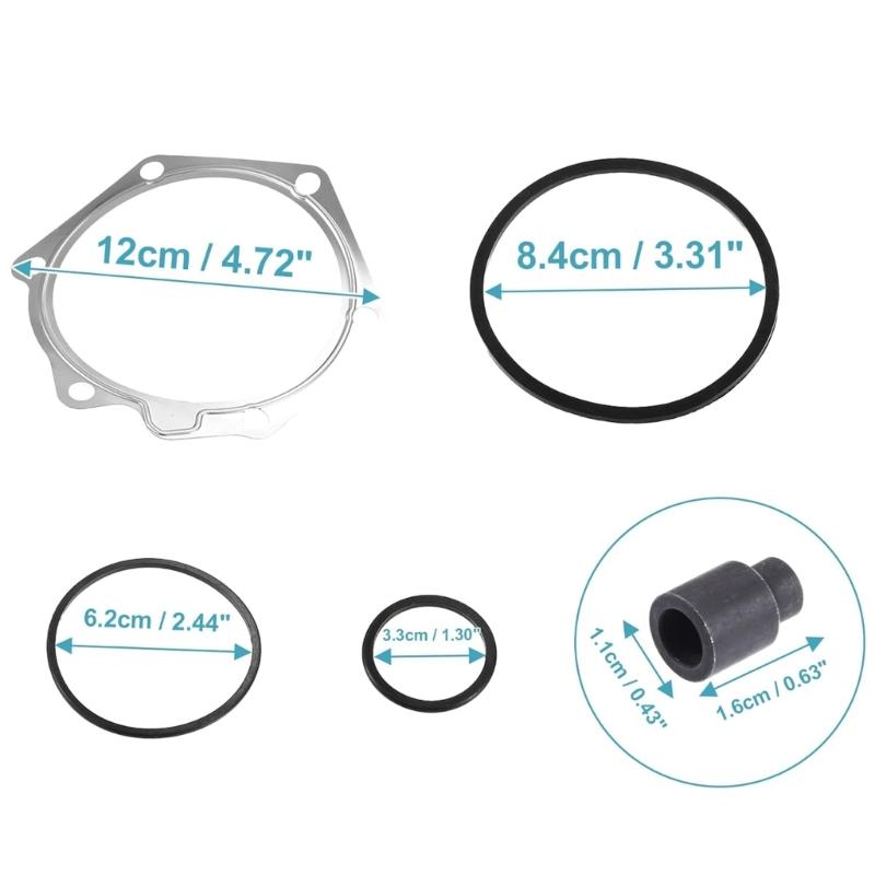 Automotive Transmission Reverse Band Servo Piston Apply Pin Extender with Cover Gasket and Seal Kit for 4L80E